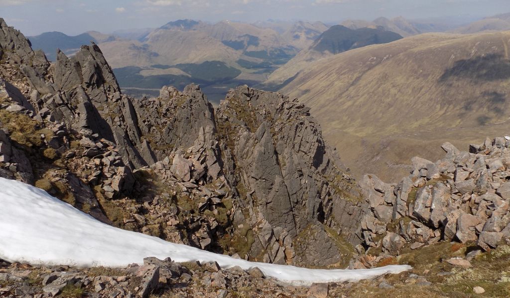 Ridge from Ben Starav to Glas Bheinn Mhor