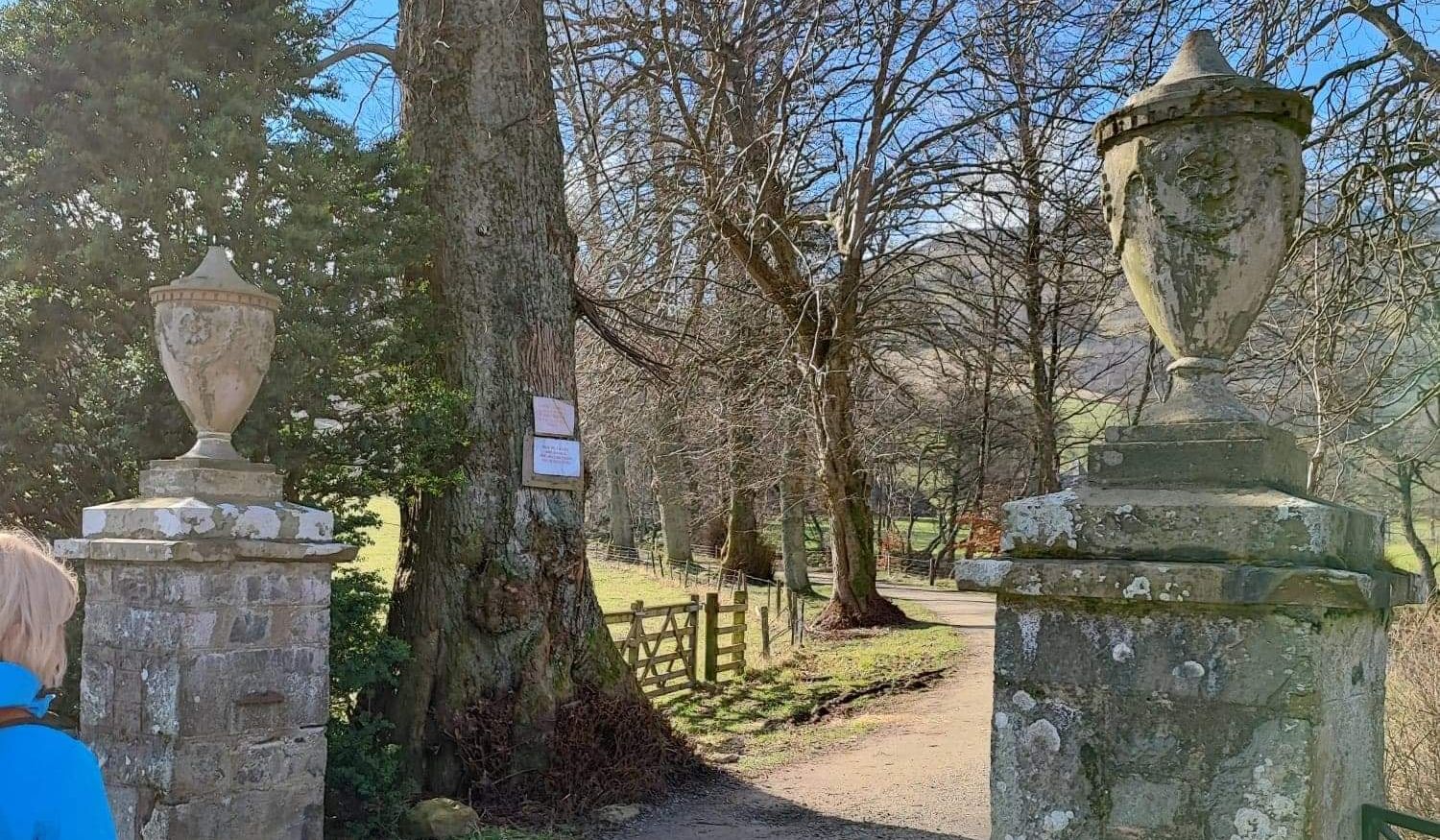 Entrance Gates at Ardvorlich