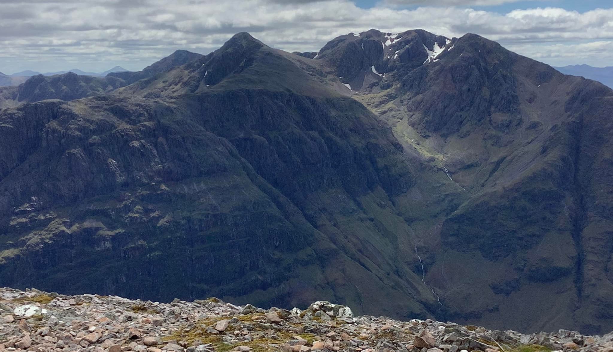 Bidean Nam Bian from Aenoch Eagach Ridge