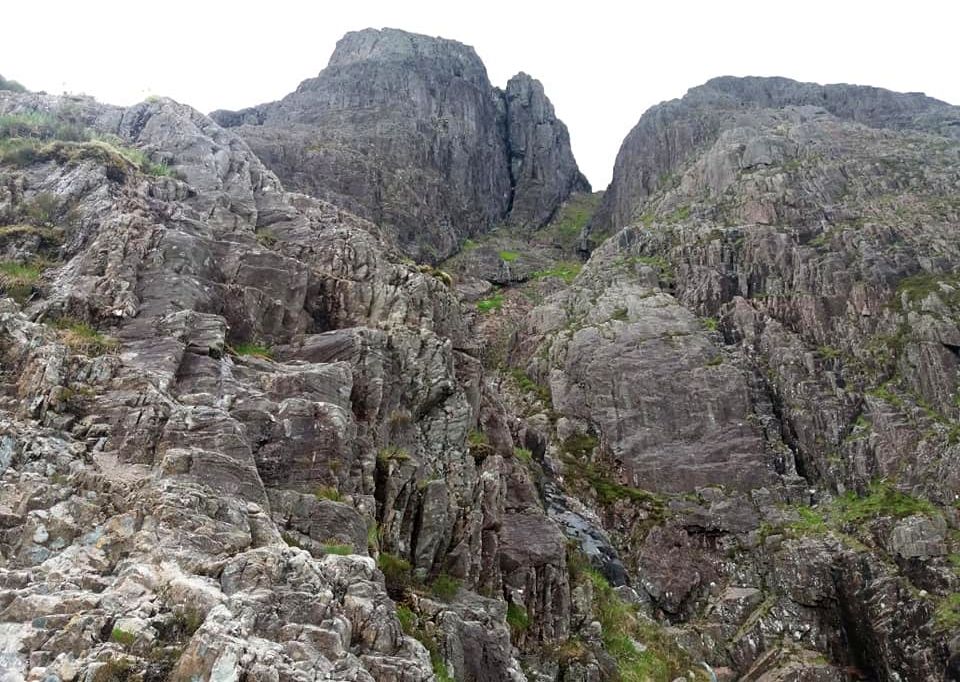 North Buttress on Buachaille Etive Mor