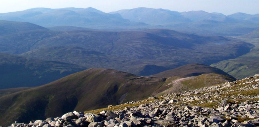 Cairngorms from Beinn a Ghlo