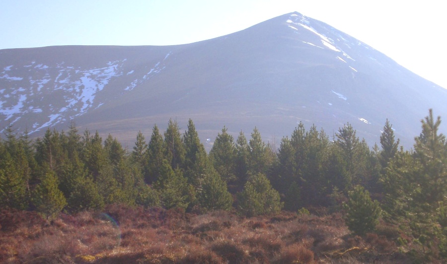 Ben Wyvis from Strath Garve