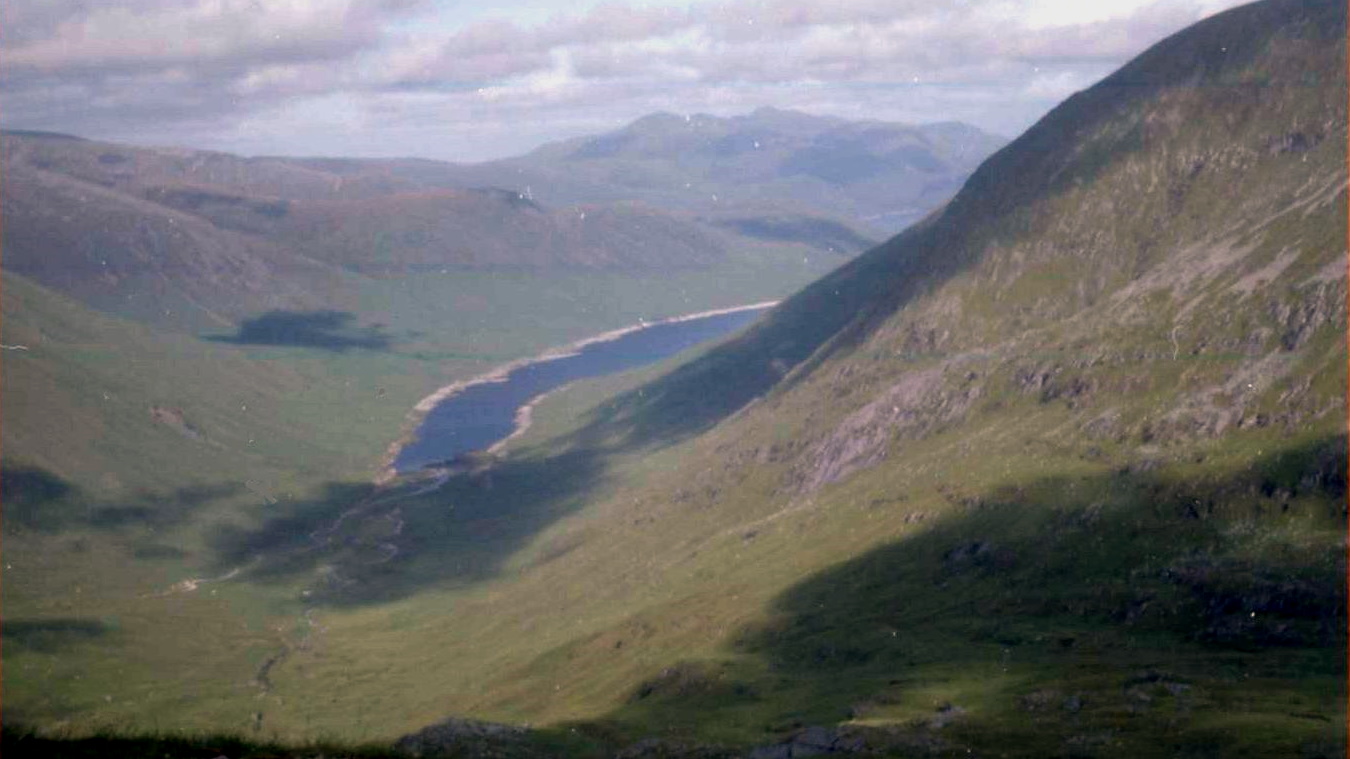 On round of 6 Munros at head of Loch Monar