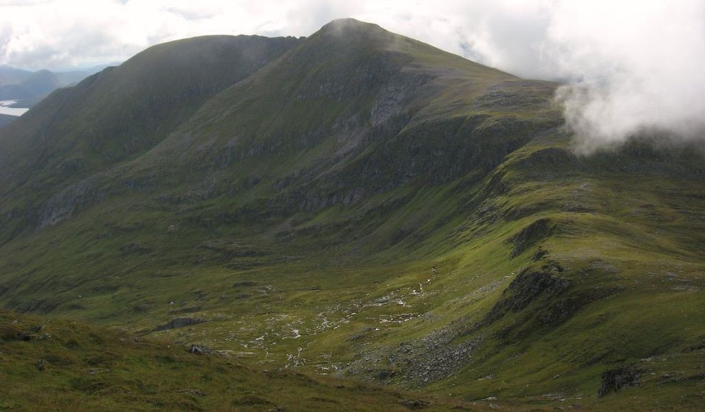 Lurg Mhor ( 986m ) at head of Loch Monar