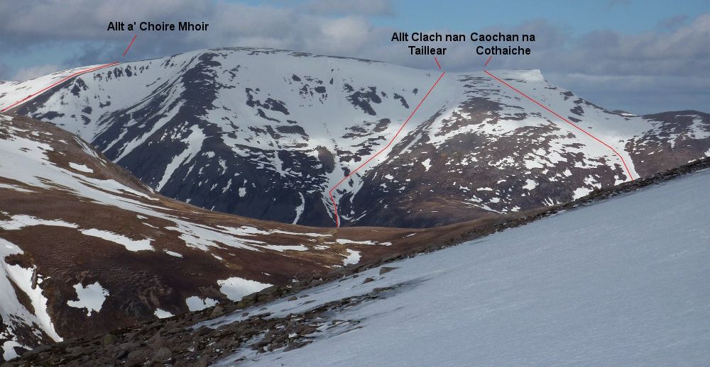 Ben Macdui in the Cairngorm Mountains of Scotland