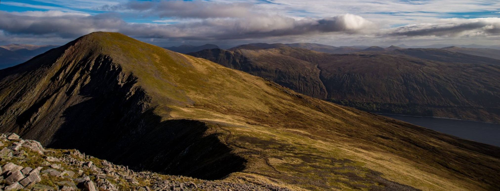 Stob a'choire Mheadhoin from Stob Coire Easain ( 1115m )