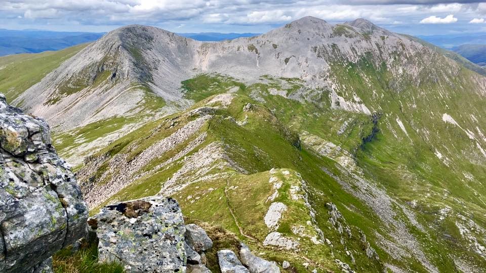 Stob Choire Claurigh from the West