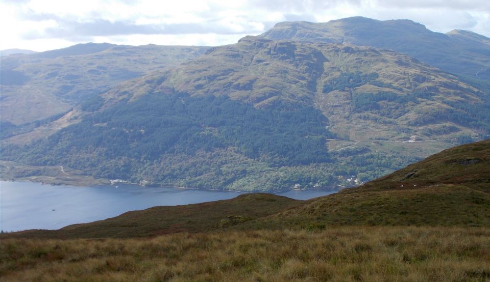 Beinn Bheula above Loch Goil from Beinn Reithe