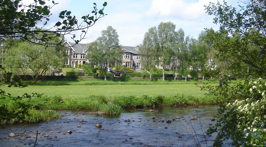 Allander River in Milngavie