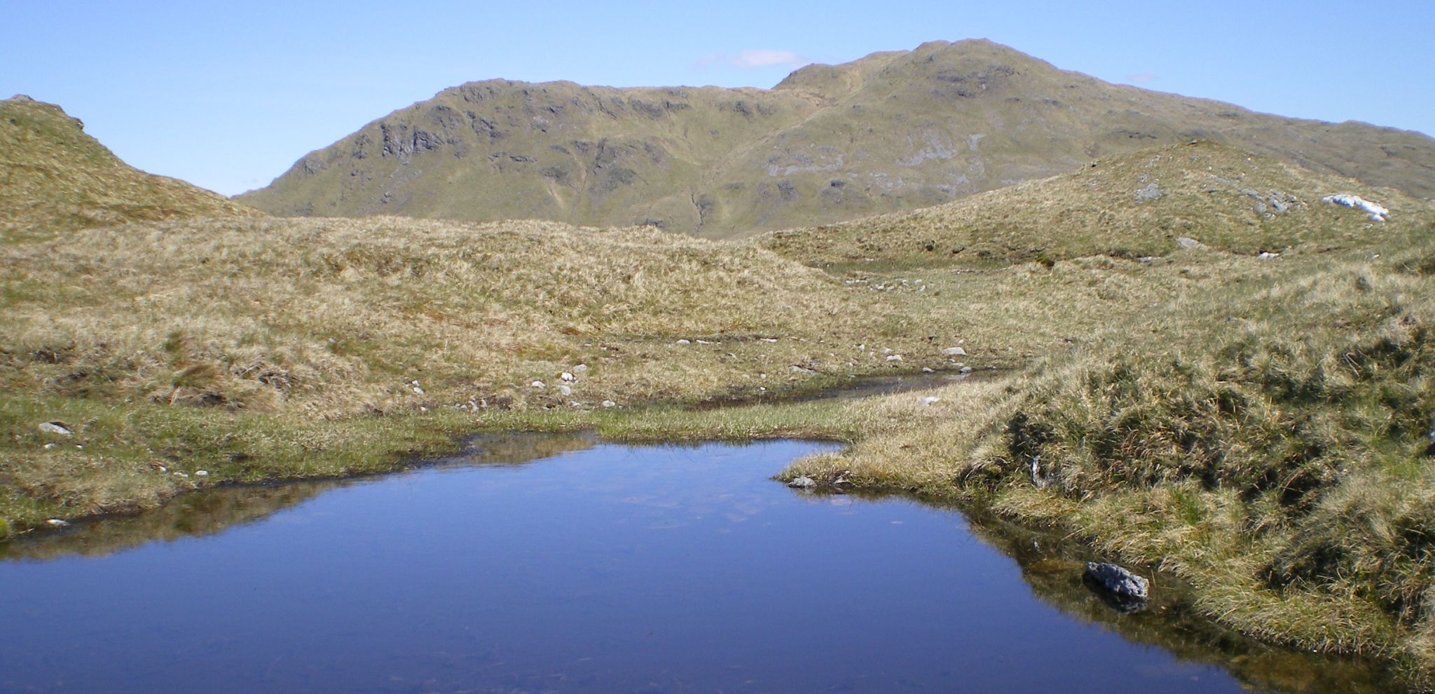 Beinn Heasgarnaich on ascent of Creag Mhor