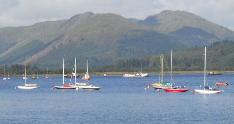 Beinn Bheula from Sandbank on the Holy Loch