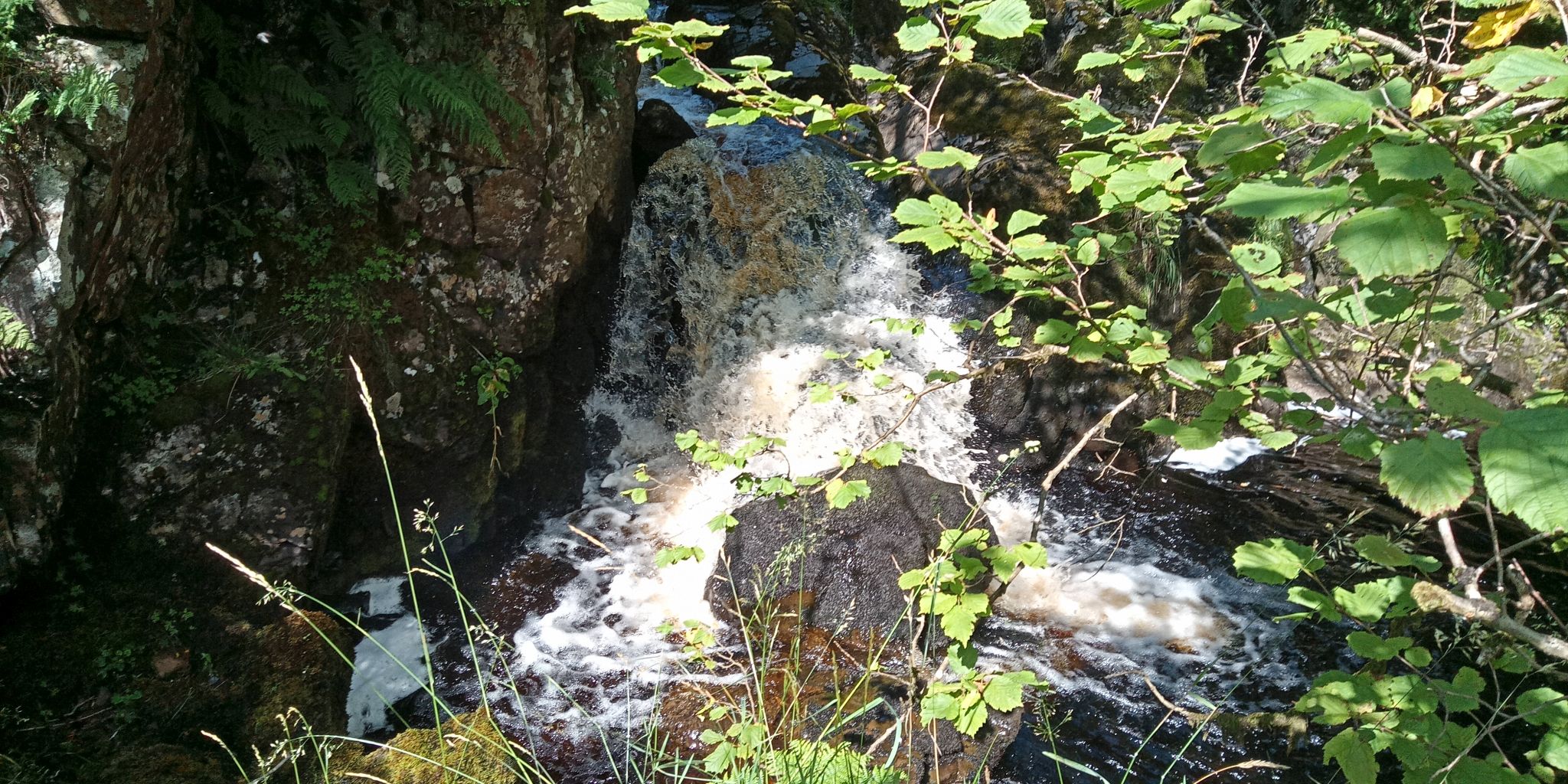 Waterfall on Finglen Burn