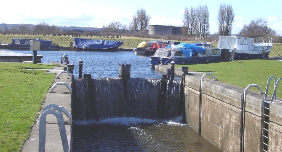 Carron Sea Locks on the Forth and Clyde Canal