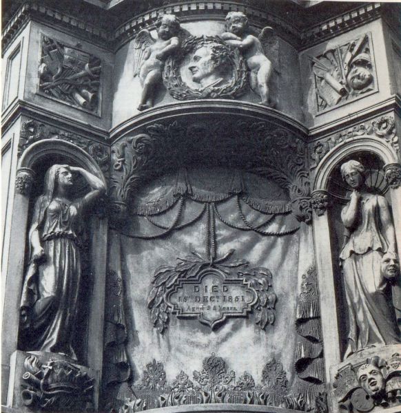 John Hendry Alexander Monument in the Necropolis in Glasgow