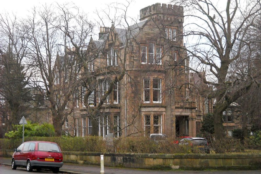 "Hayston" villa in Cleveden district of Kelvinside in Glasgow