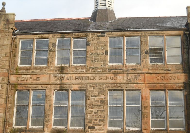 Old School Building of the New Kilpatrick School Board at Anniesland