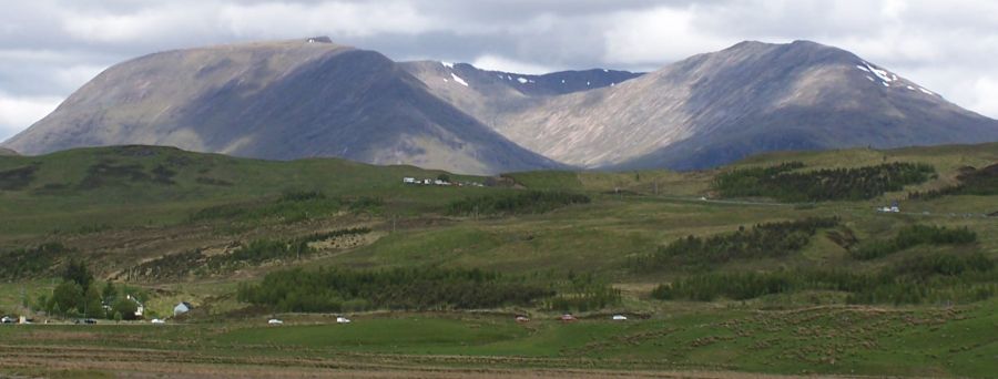 Creise and Meall a Bhuiridh in Glencoe