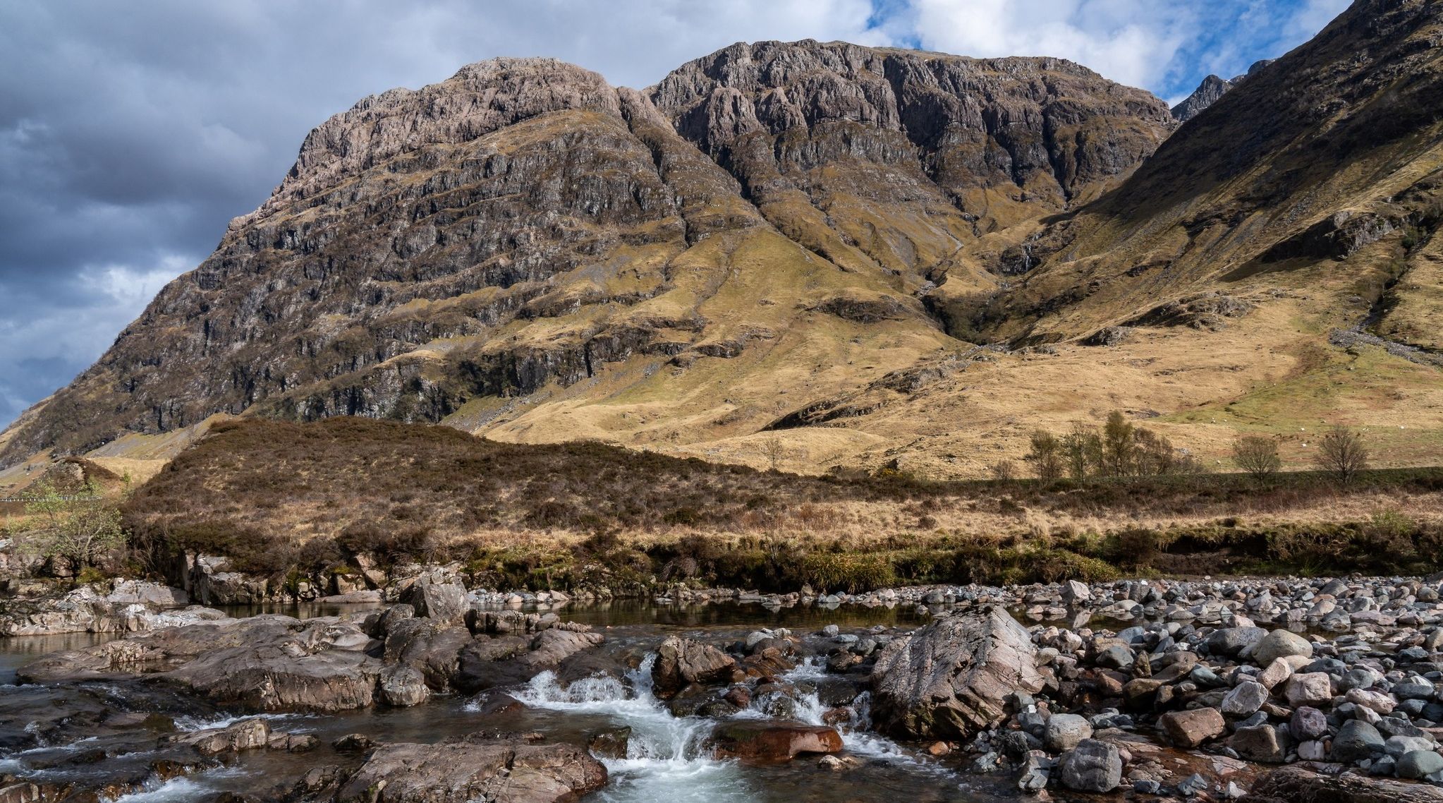 East Face of Aonach Dubh in Glencoe