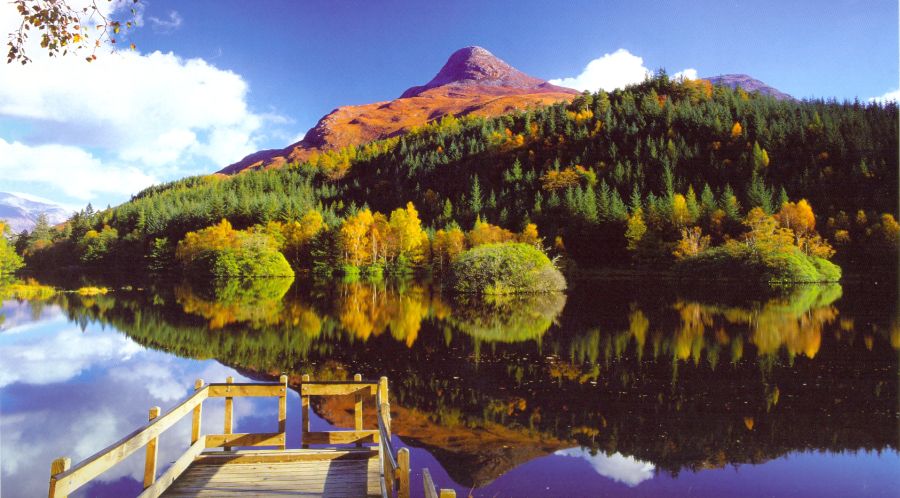 The West Highland Way - Loch Leven and the Pap of Glencoe ( Sgurr na Ciche )