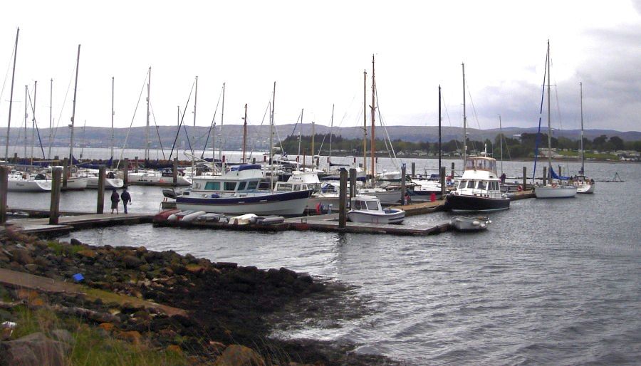 Boats in Marina at Rhu