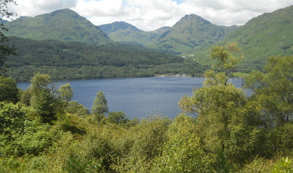 A'Chrois and Ben Vane across Loch Lomond from above Inversnaid