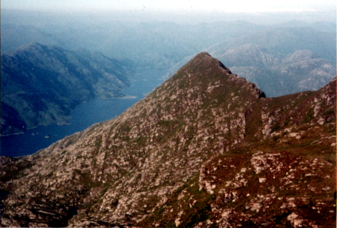 Loch Hourn from Ladhar Bheinn