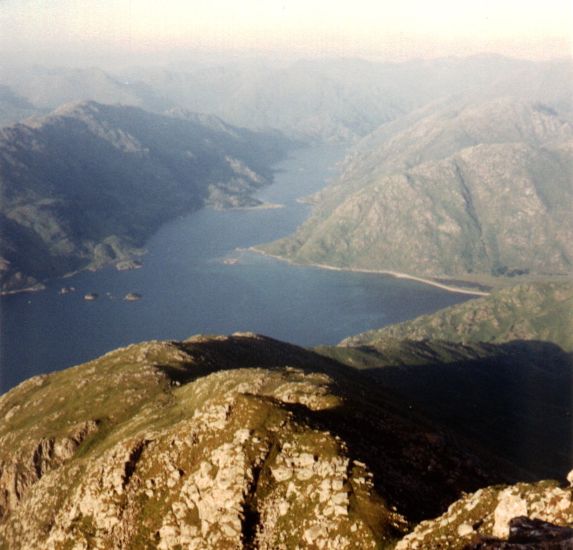 Loch Hourn from Ladhar Bheinn