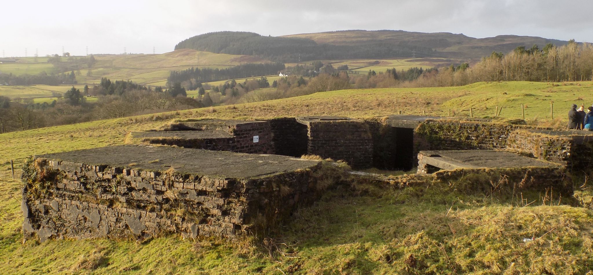 A/A gun site in Mugdock Country Park