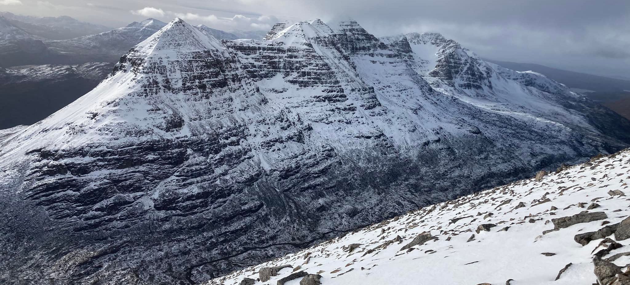 Liathach from Beinn Eighe