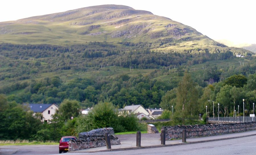 Kinlochleven beneath The Mamores