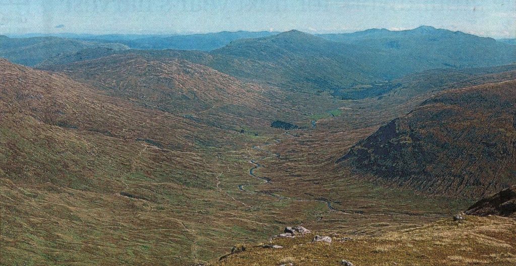 Glen Lochay from Beinn nan Imirean