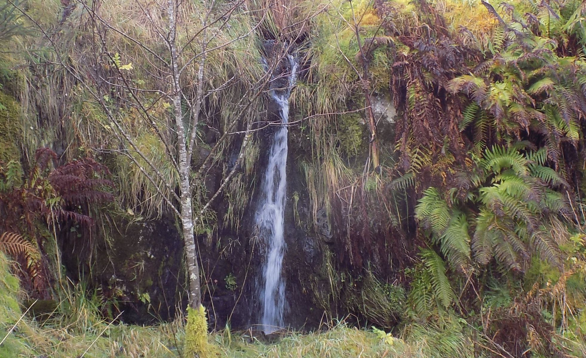 Waterfall on ascent to Meikle Bin