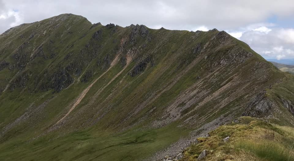 Mullach Fraoch-choire ridge