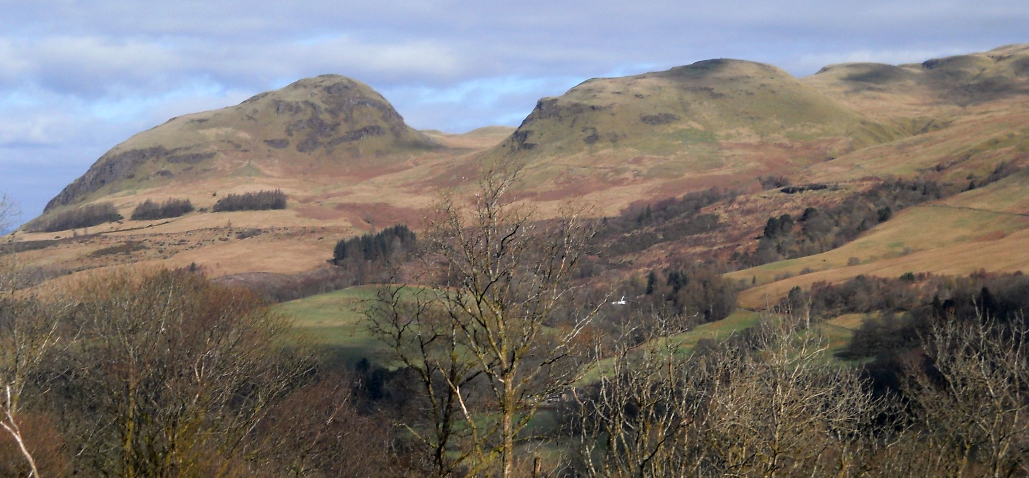 Dumgoyne and Dumfoyne in the Campsie Fells