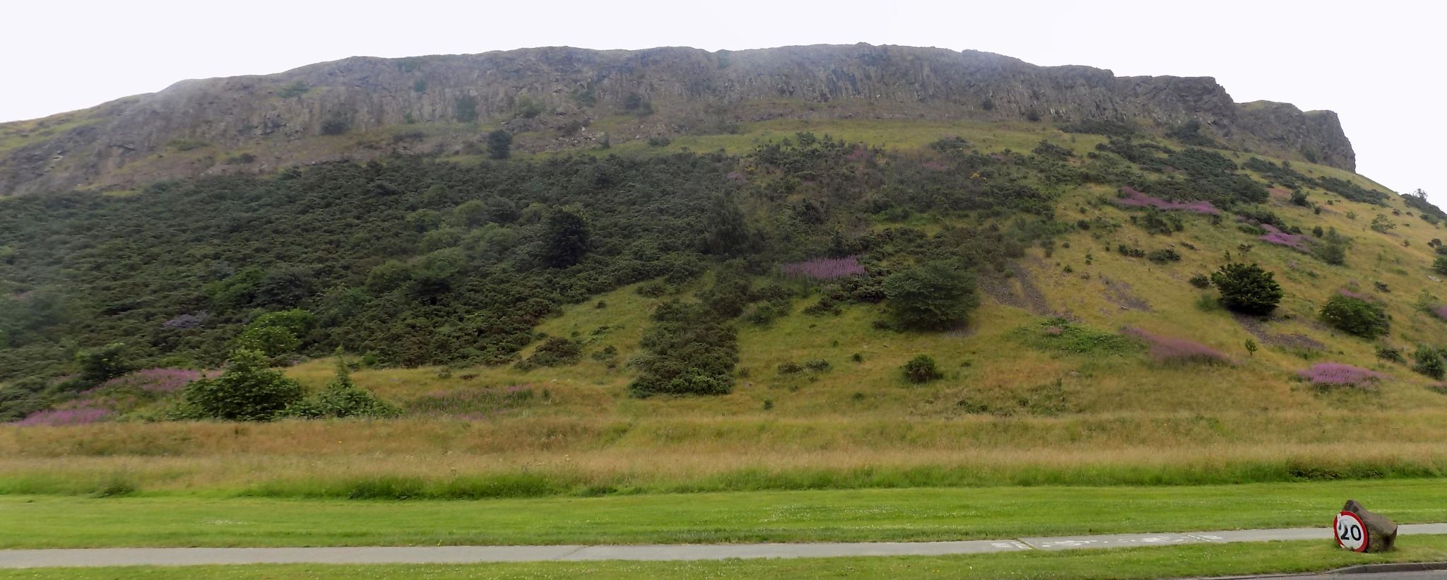 Salisbury Crags in Edinburgh