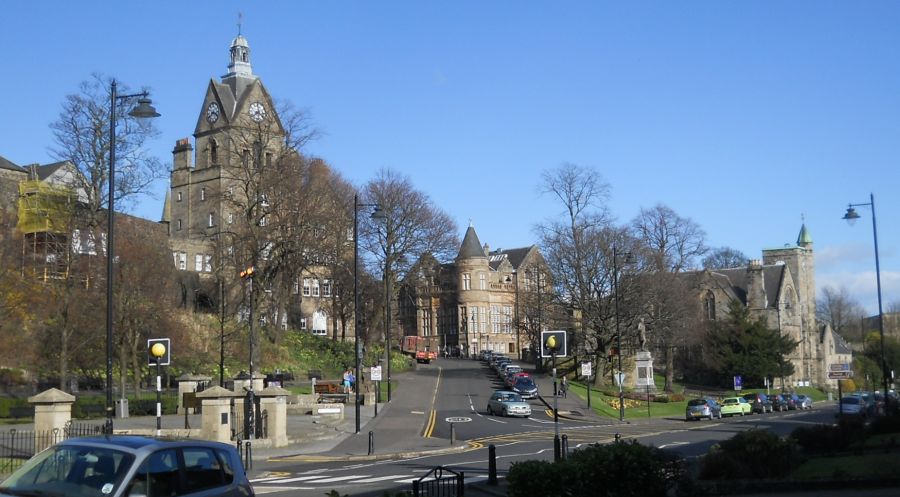 Dumbarton Road in Stirling