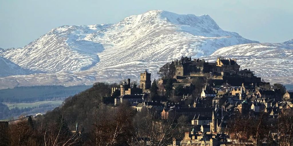 Stuc a Chroin beyond Stirling