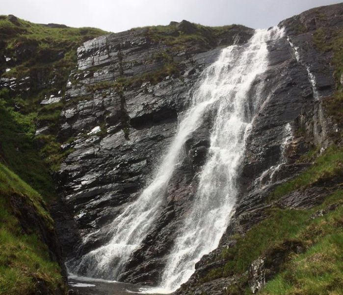 Waterfall on Stob Ghabhar