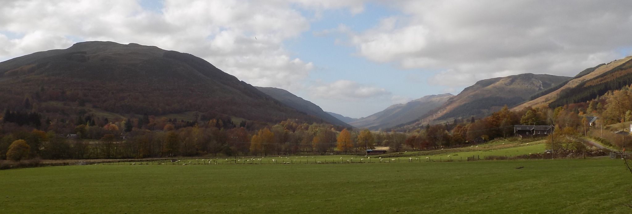 View up Balquhidder Glen