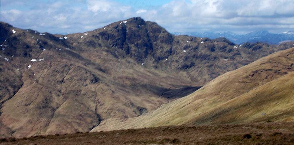 Beinn Each on ascent of Stuc a'Chroin