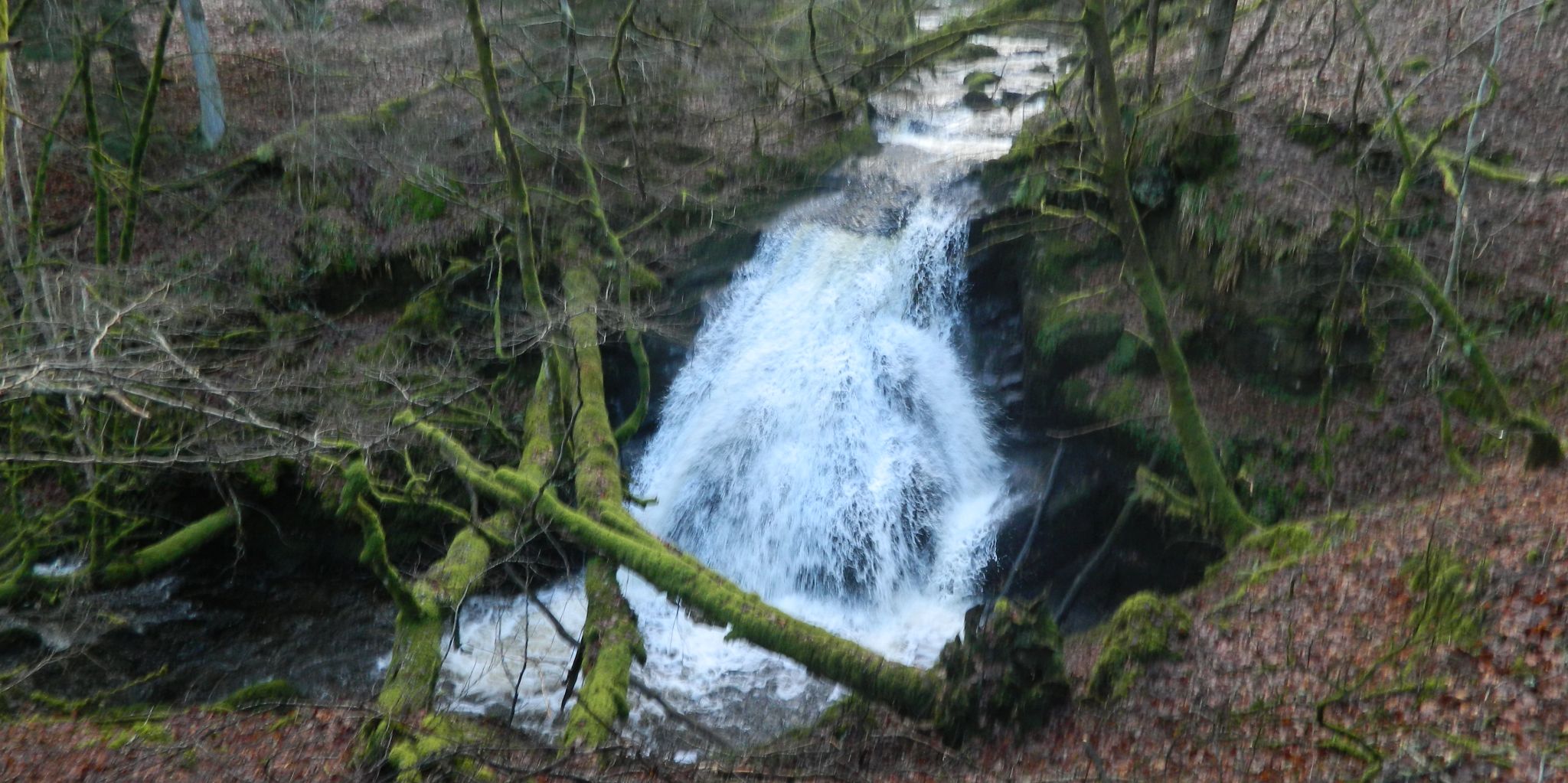 Waterfall on Touch Burn