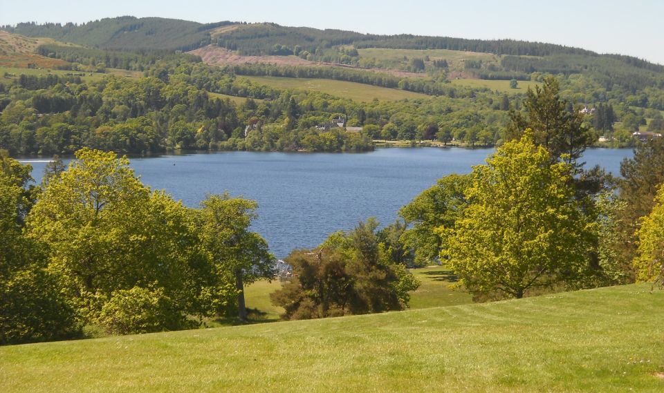 Luss Hills above Loch Lomond from viewpoint on Whinny Hill