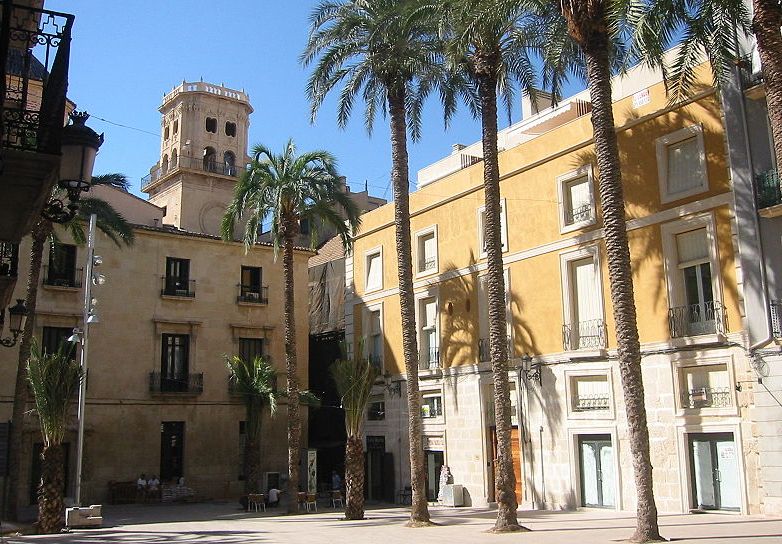 Alicante on the Costa Blanca in Spain