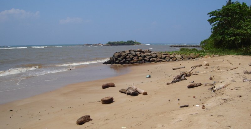 Beach at Polhena at Matara