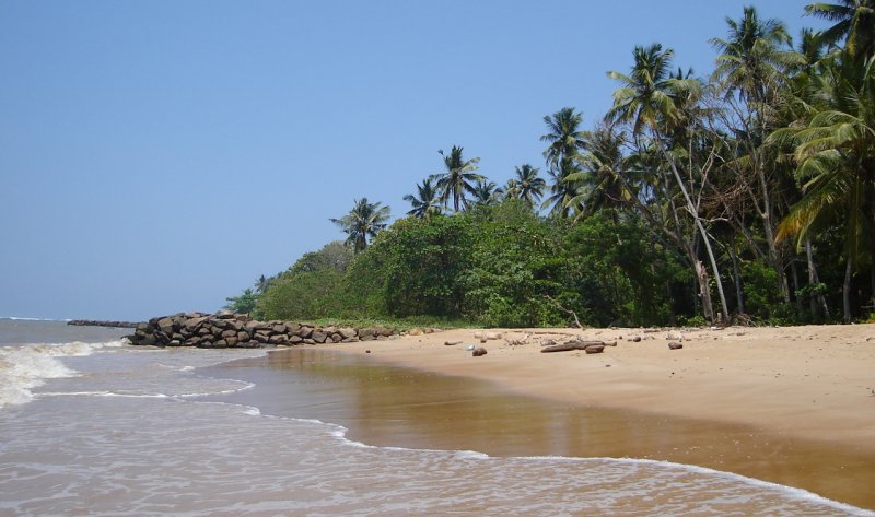 Beach at Polhena at Matara