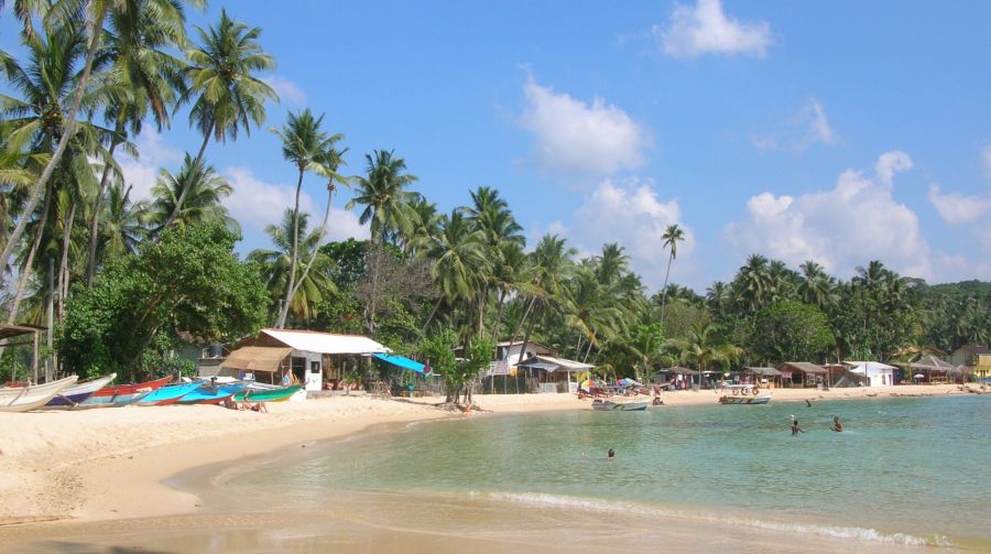 Beach at Unawatuna