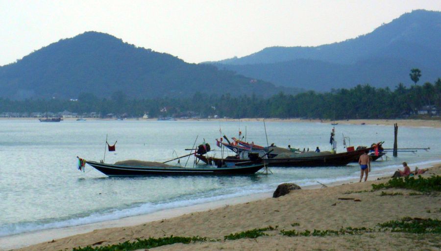 Bo Phut Beach on Koh Samui in Southern Thailand