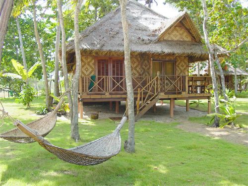 Beach Bungalow on Phra Nang near Krabi in Southern Thailand