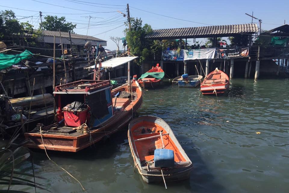 Fishing port at Si Ratcha in SE Thailand