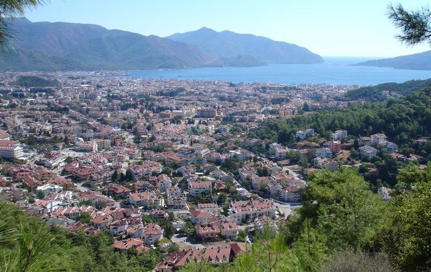 Marmaris on the Aegean Coast of Turkey